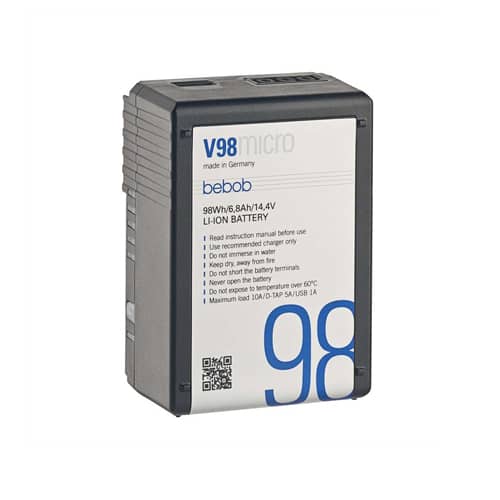 Bebob Micro VMount Li Ion Battery 14.4V98Wh 01