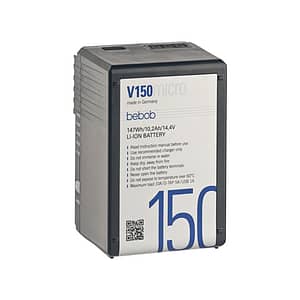 Bebob V150 Micro VMount Li Ion Battery 01